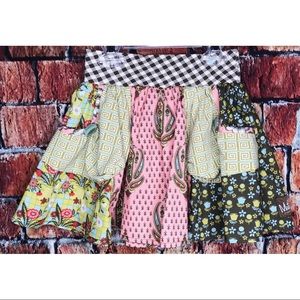 Matilda Jane Serendipity Calico Gabbi Skirt